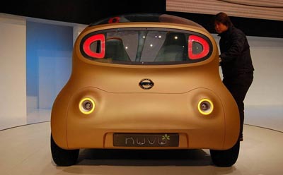 Nissan shows electric NUVU in Shanghai